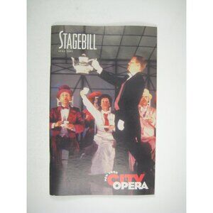 The Glass Blowers New York City Opera Stagebill April 2002 John Phillip Sousa